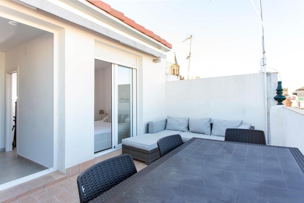 セビリアDuplex Penthouse With Terrace By Thegoodtouristアパートメント エクステリア 写真